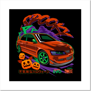 Spooky Evo Posters and Art